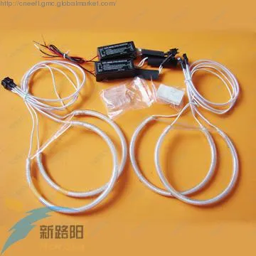 Ultra White CCFL Angel Eyes Halo Rings for BMW E46 Non-projector