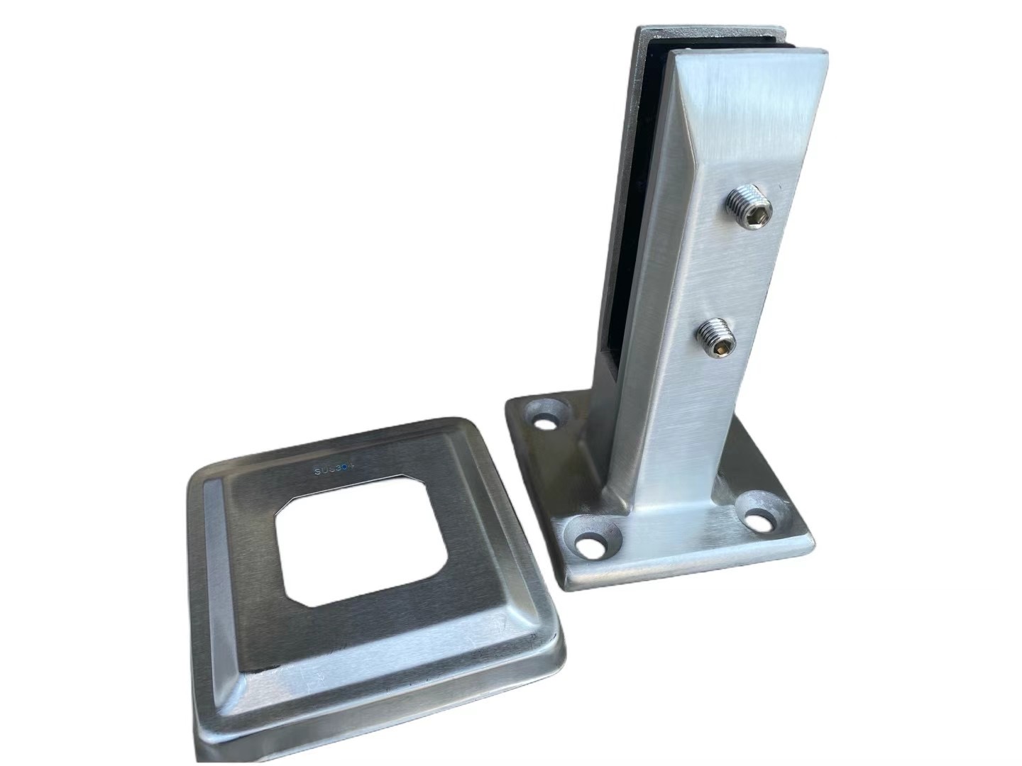 GLAMP de vidro de piscina Aço inoxidável pesado aço inoxidável