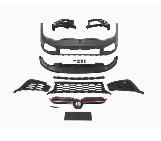 KSEEK Auto Front Bumper Assy Car Body Kit for VW Golf 8 2020 - Upgrade to Clubsport GTI