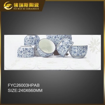 240x600mm bathroom ceramic tile marble wall tile design made in china