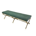 Chaise longue rectangulaire en acier inoxydable