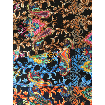 Barock Design Rayon Poplin Shuttle 45S Printing Fabric