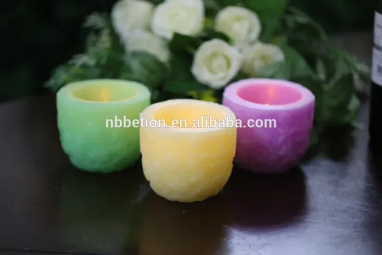 2015 newest yellow flickering led tealight candles led wax tealight candles led candles for decoration