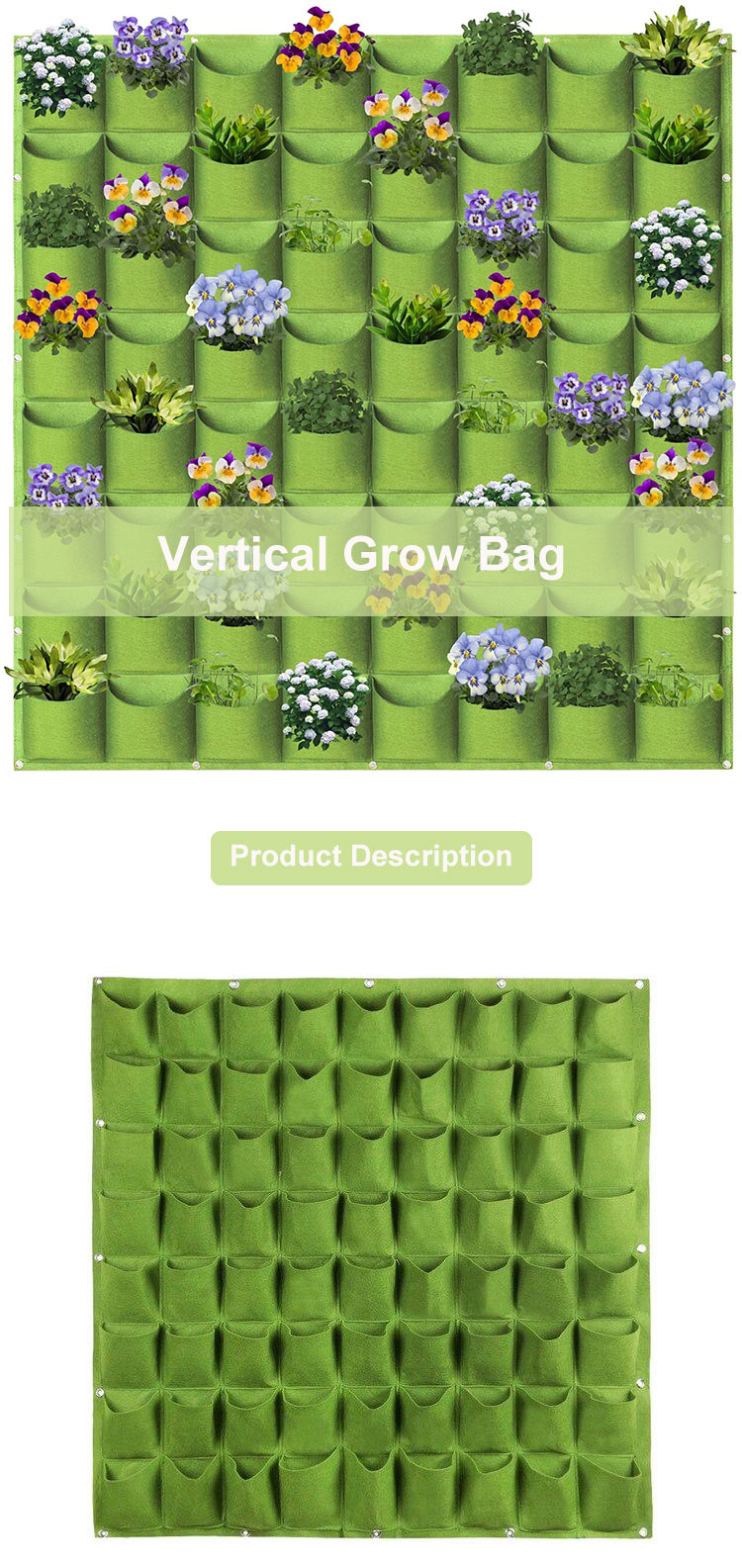 7/9/18/25/36 Planting Pocket Grow Bags