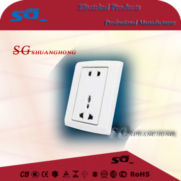 PC 2 gang wall switches & socket