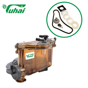 Electronic milking meter parts for milk flow sensor