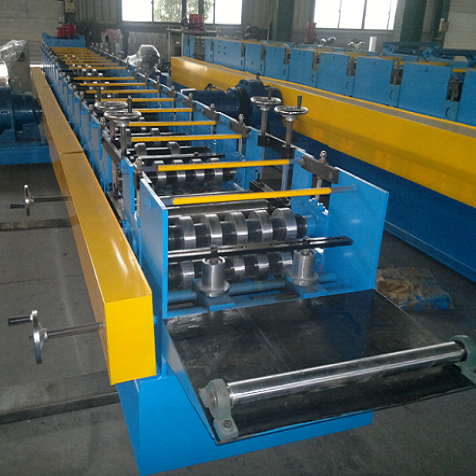 machine for corrugation tile