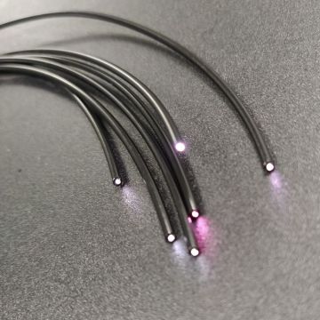 1コアPE IP68 PMMAプラスチック光ファイバーPOFケーブル-1.0mm/2.2mm内側/外径