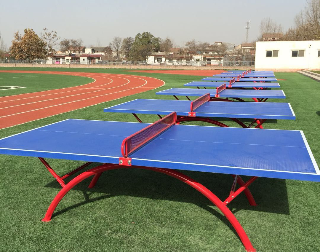 Affordable Blue Folding Ping Pong Table
