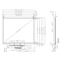 Panel táctil capacitivo AMT de 19 pulgadas P3027-A20