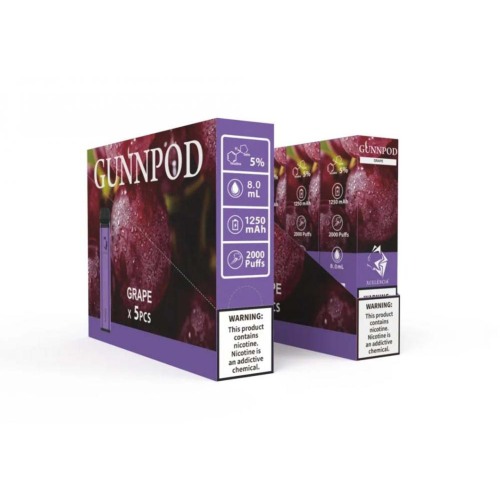 Good Price Gunnpod Disposable Vape Fruit Flavors