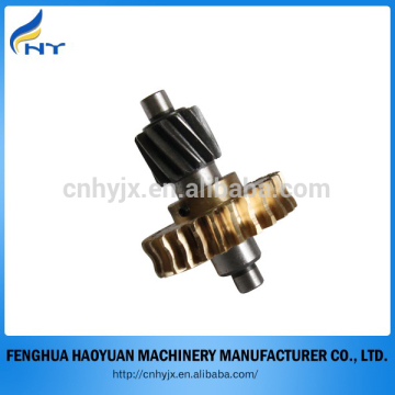 high quality Brass worm gear and stainless steel worm shaft
