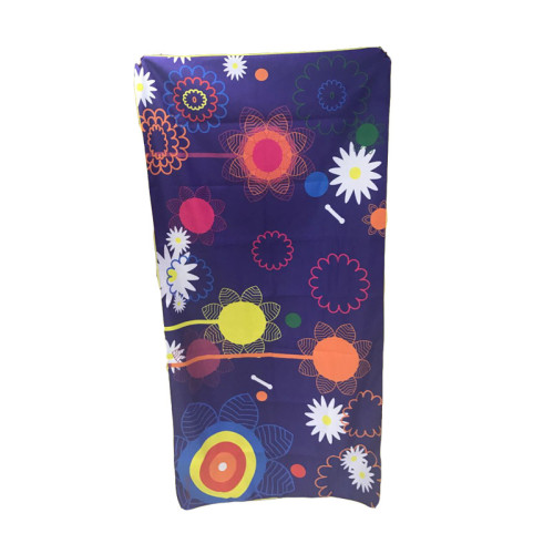 Serviette de plage en microfibre, impression personnalisée avec pochette