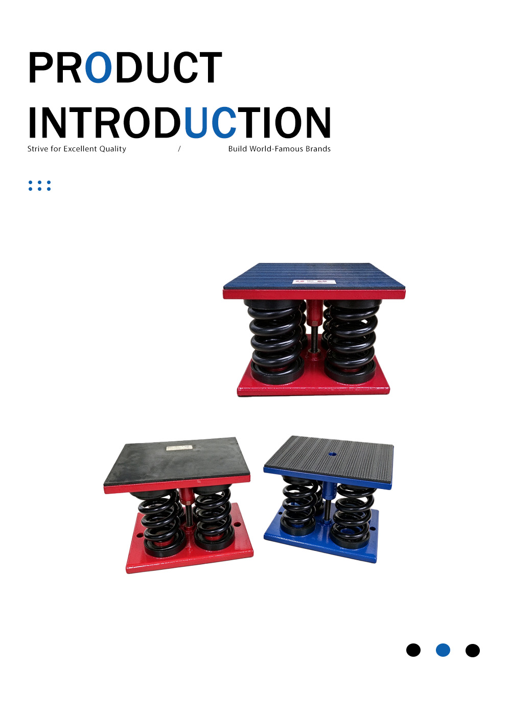 ZGT Type Damping Spring Vibration Isolator Op