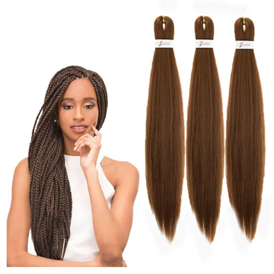 Jumbo braid hair prestretched braiding hair cheap price synthetic pre stretched braiding hair extension