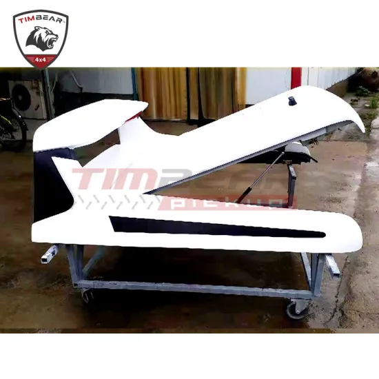 Timbear 4X4 Pickup Truck Fiberglass Fullbox Tonneau Cover for Nissan Navara NP300 D40