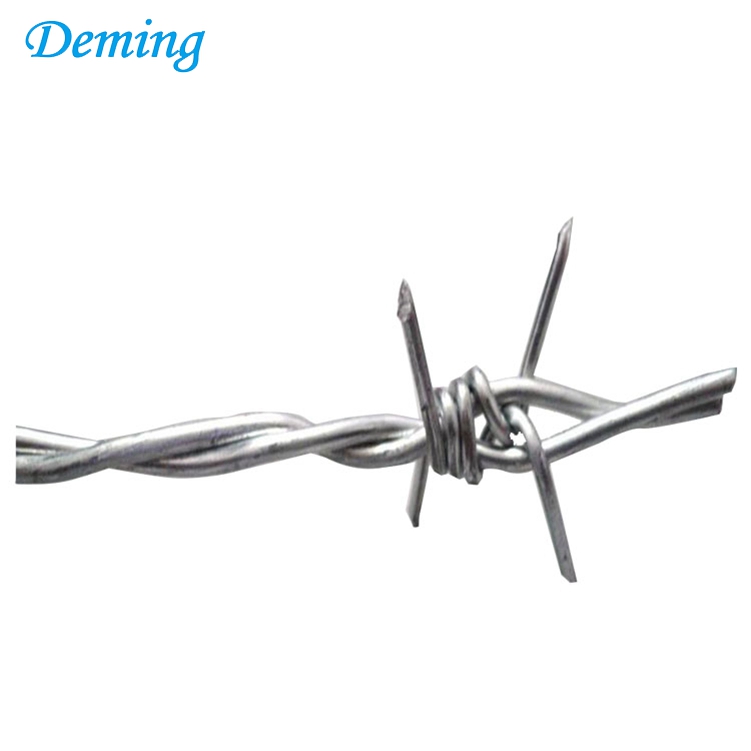 Factory Hot Dip Galvanized Barbed Wire for Sale