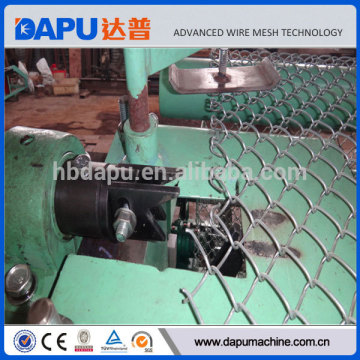 Aluminum fence plastic chain link fence machine