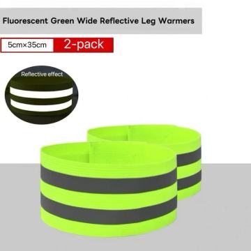 Cintura elástica larga reflexiva de alta visibilidade