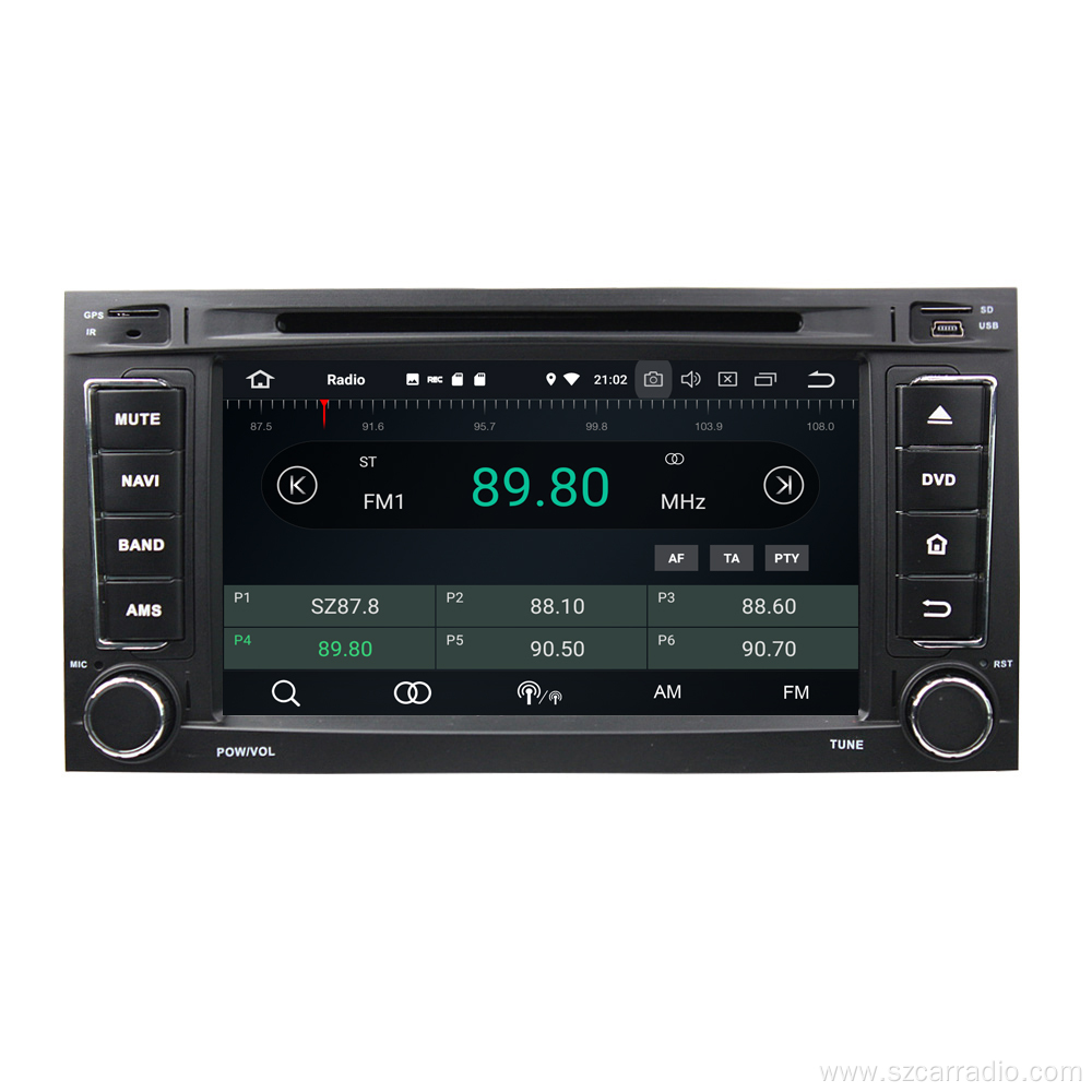 Android 8.0 Car Multimedia Systems for Touareg Multivan