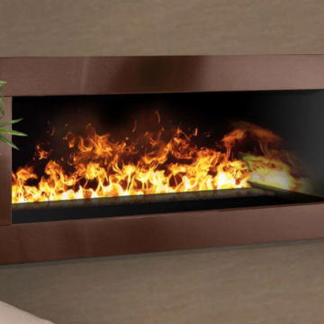 1,8m Api Touchable 64Color Water Vapor Atomizing Fireplace