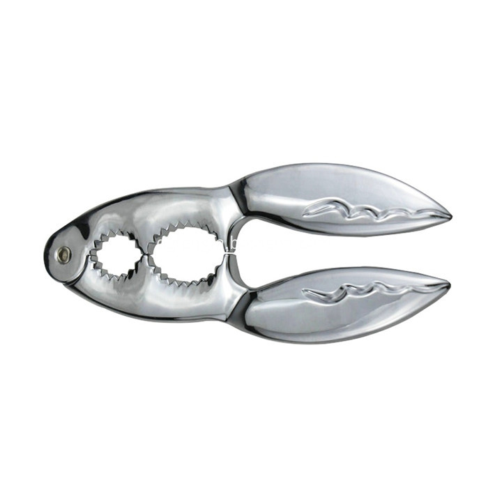 High quality zinc alloy seafood tongs crab pliers