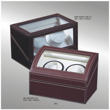 Hot Sale China Watch Winder Box For Men For 2 Watches