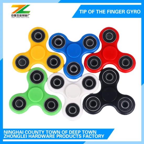 New colorful plastic toys fingertips gyroscope decompression toys