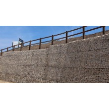 Caixa de Gabion usada para a margem do rio