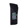 Recyclable coffee bag with valve black coffee