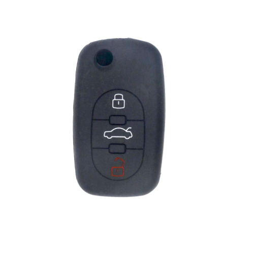 silicone rubber protective key cover for Audi