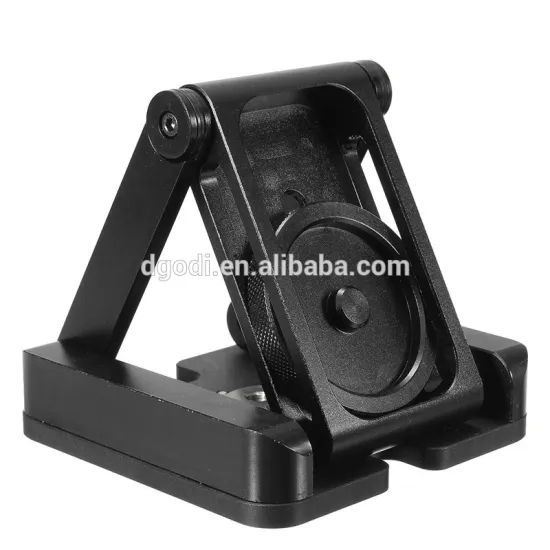 Custom black aluminum quick release tripod plate buckle for camera
