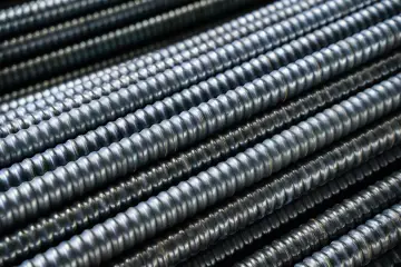 Steel Self Drill Thread Ground Rod Full Threaded Hollow Anchor Bar For Anchor Drilling Rock Bolt Finish Inch