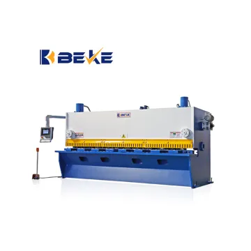 BEKE 6x3200 Shearing Machine with DAC360T System Controller for Sale: A High-Quality Guillotine Shear