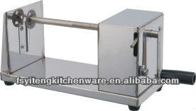 Stainless Steel Potato Curly Fry Cutter Slicer