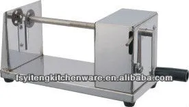 Stainless Steel Potato Curly Fry Cutter Slicer