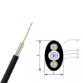 aerial 6core flat sm drop fiber optic cable