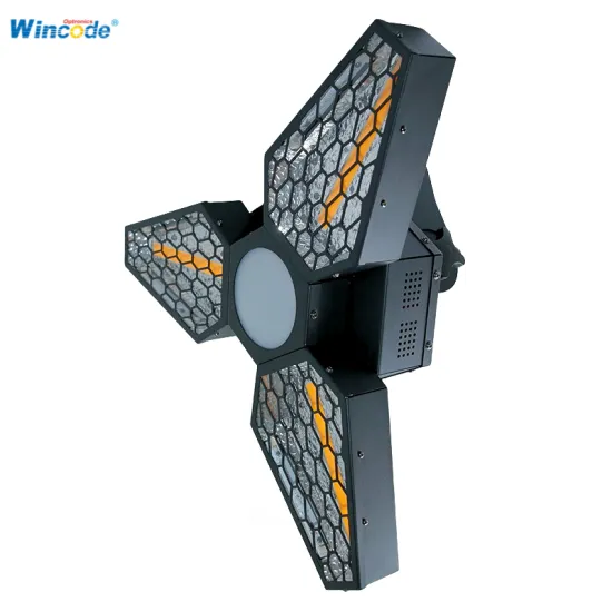 Infinitely Rotating Maple Leaf LED Light for Stage Background