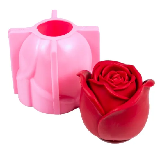 Wholesale 3D Rose Silicone Molds for Baking & Crafting