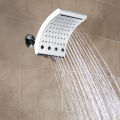 rotating improve pressure filter pipe aroma shower head