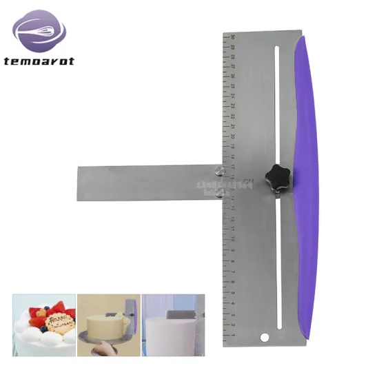 Wholesale Stainless Steel Adjustable Height Cake Leveler with Scale