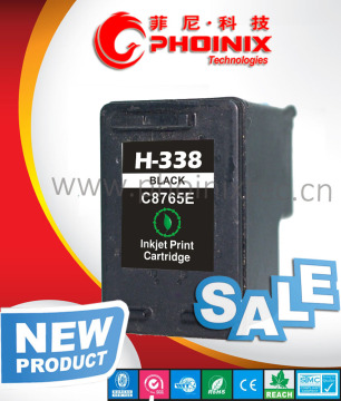 Remanufactured Inkjet cartridge Replace for HP 338/ C8765E Black , For Deskjet 5740, 6520 Officejet 6210, 7310