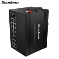 Scodeno OEM управляемый POE 16PORT Industrial Ethernet Switches