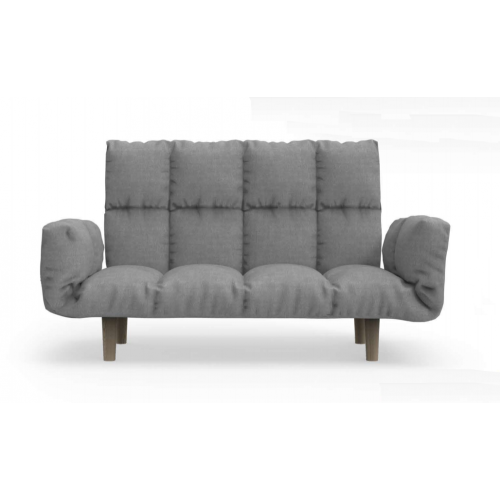 European Style Wood Modern Gray Fabric Sofa Chair