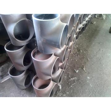 10K Carbon Steel Seamless Pasir Blasting Mengurangi Tee