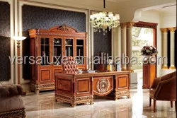 Antique Executive Solid Wood Office Desk