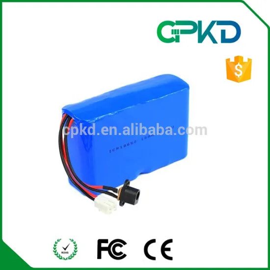 Lithium ion 18650 11.1V 10000mAh Rechargeable battery pack
