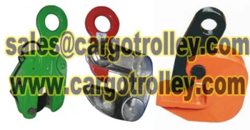 Steel plate lifting clamps simple called plate clamps