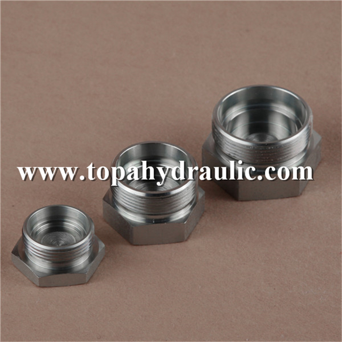 stainless steel hose parts hydraulic adapters fittings