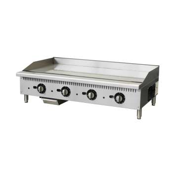 Stainless Steel LPG Gas Griddle for Food Truck - Professional and Portable
